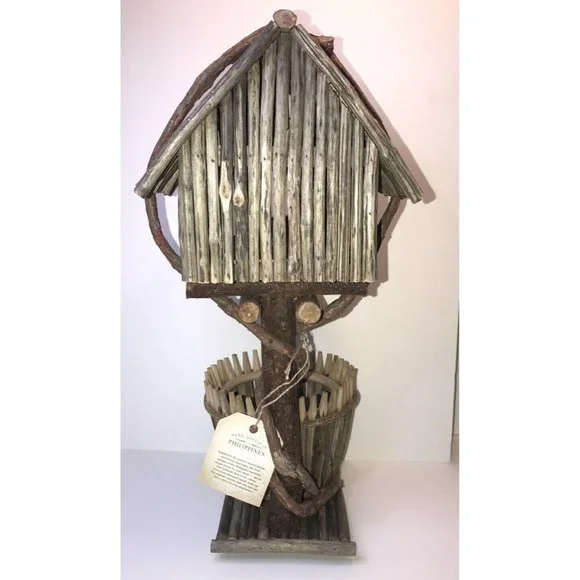 Birdhouse Large Natural Wood Birdhouse Philippines Handmade, Handcrafted